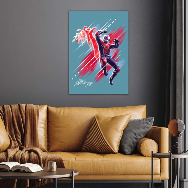 Marvel Ant-man Flying Through Dimension Poster