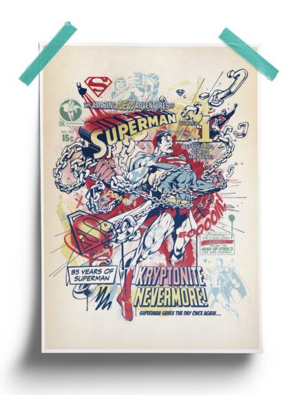 Dc Comics : Superman Ride On Poster