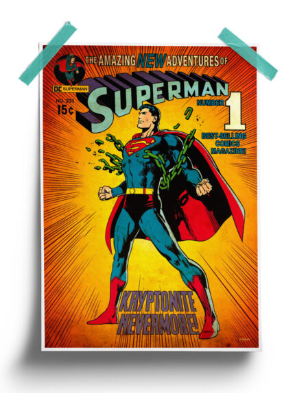 Dc Comics : Superman Ride On Poster
