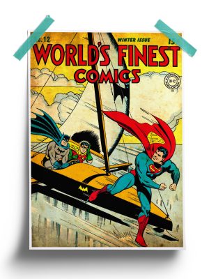 Dc Comics : Superman Ride On Poster