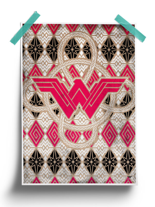 Dc Comics Femme Power Wonder Woman Poster