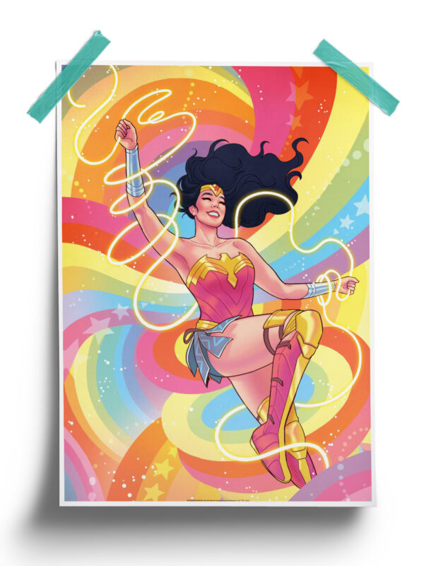 Dc Comics Femme Power Wonder Woman Poster