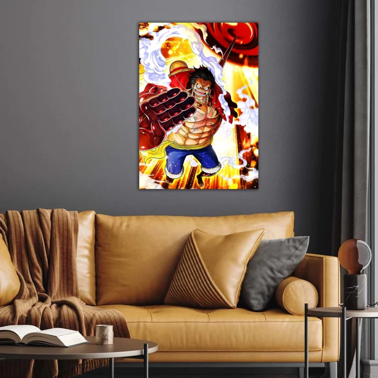 One Piece | Pirate Luffy Gear 4 Anime Poster