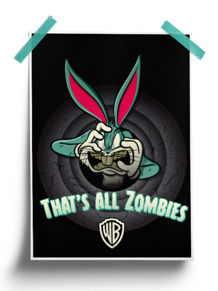 Looney Tunes : Thats All Zombies Poster