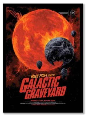 Nasa : Galactic Graveyard Poster