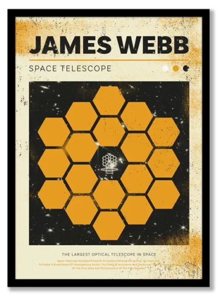 Nasa : James Webb Telescope Poster