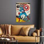 Marvel Comics The One And Only Captain America Poster
