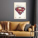 Dc Comics : Superman Vintage Logo Poster