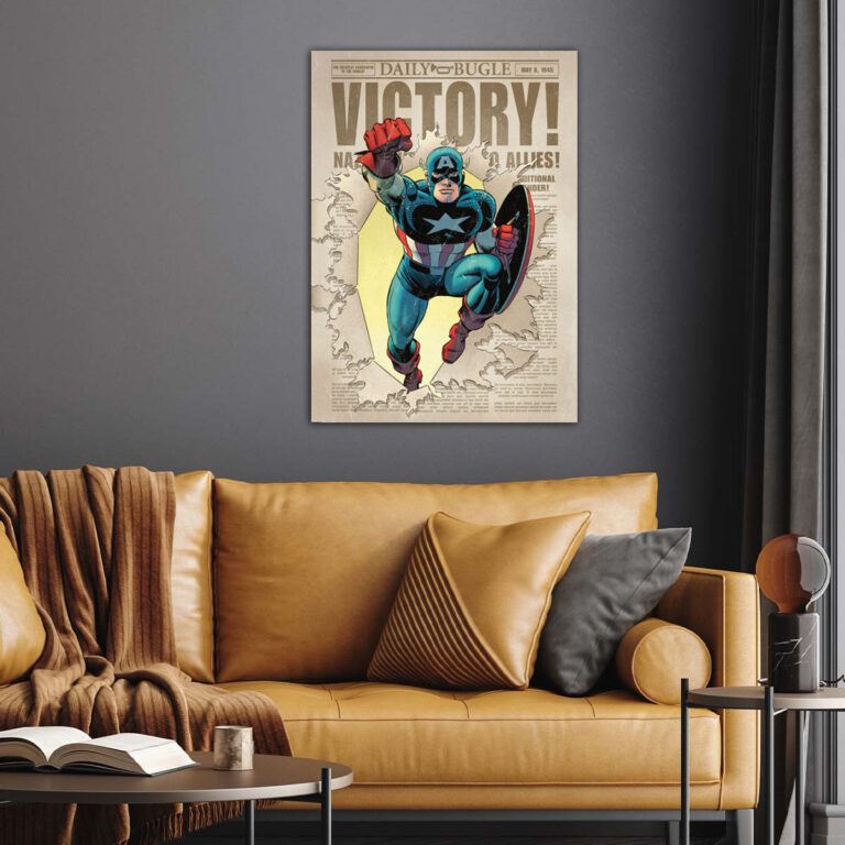 Marvel Comics Allies Captain America Poster