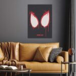 Marvel Comics Minimalistic Spider Man Poster