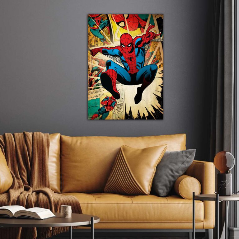 Marvel Comics Vintage Spider Man Poster