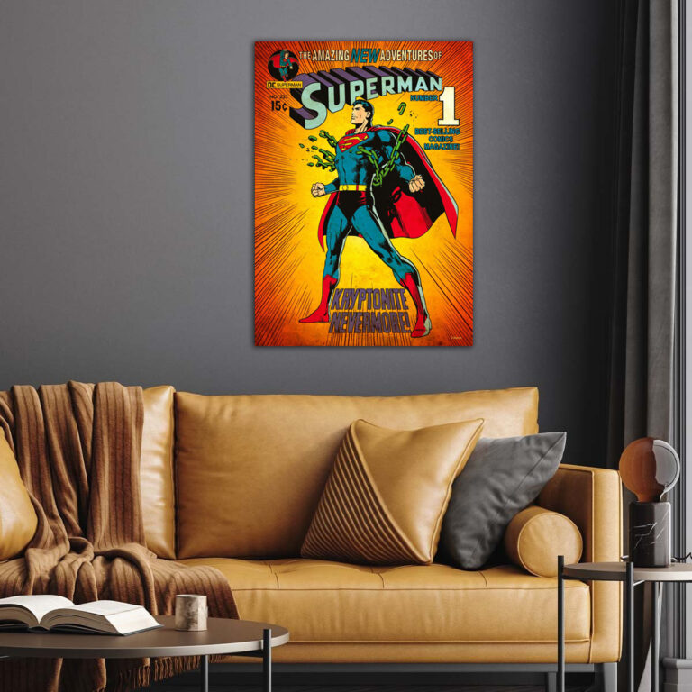 Dc Comics : Superman Vintage Poster