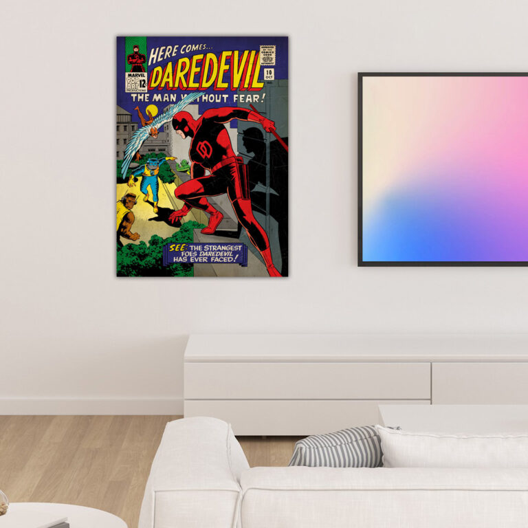 Marvel : Daredevil Vintage Comics Poster