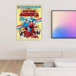 Marvel Comics The Living Legend Captain America Poster
