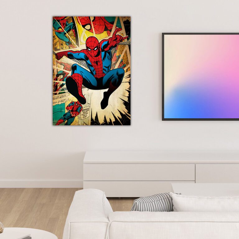 Marvel Comics Vintage Spider Man Poster