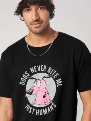 Courage Dogs T-shirt : Dont Bite Tshirt