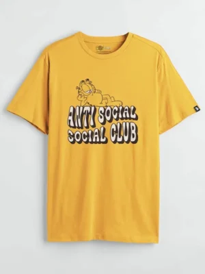 Garfield T-shirt : Antisocial Club Tshirt