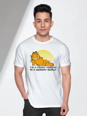 Garfield Friday Person Tshirt