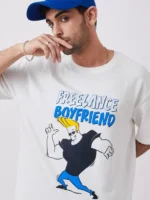 Johnny Bravo T-shirt : Freelance Boyfriend Tshirt