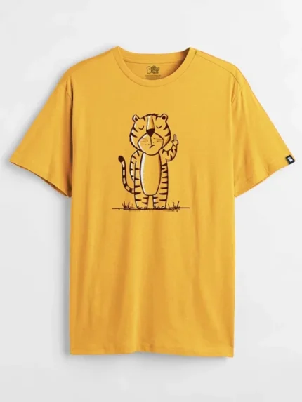 Yellow Tiger Tshirt