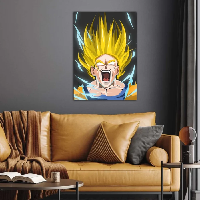 Dragon Ball | Super Saiyan 3 Goku Anime Poster