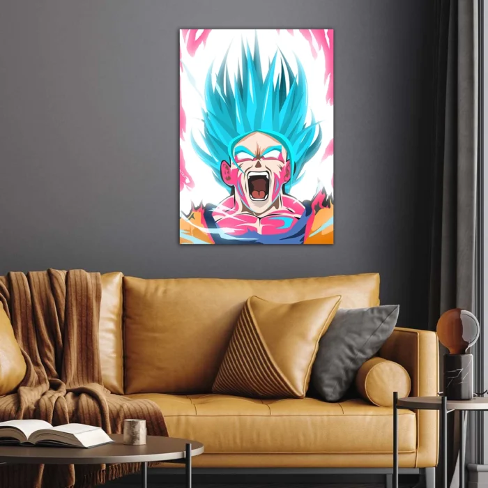 Dragon Ball | Bloody Goku Goten Anime Poster