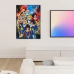 Dragon Ball | Prince Vegeta Family Anime Poster