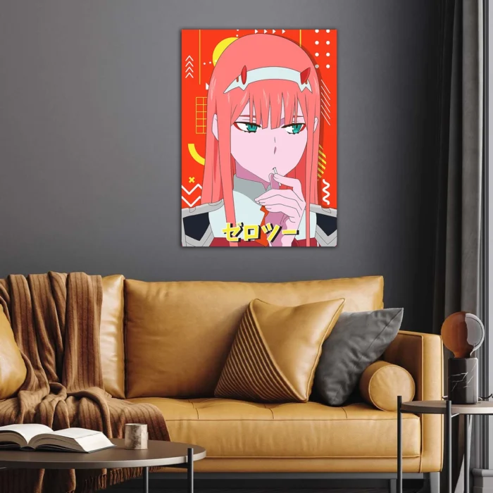 Darling In The Franxx | Zero Two Comic Anime Poster