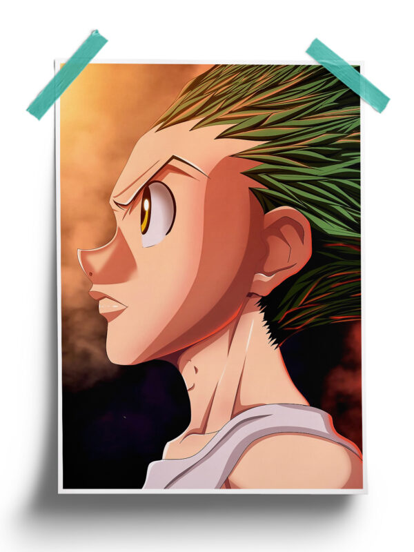 Hunter X Hunter | Minimal Awakened Gon Anime Poster