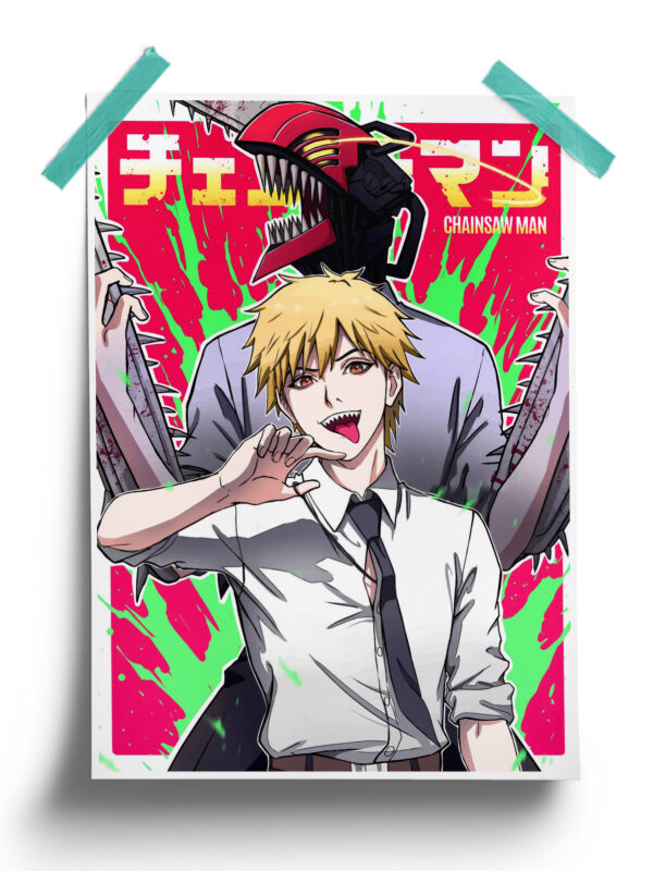 Chainsaw Man | Denji Anime Poster