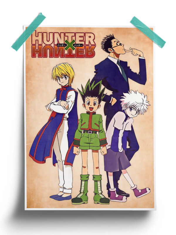 Hunter X Hunter | Minimal Awakened Gon Anime Poster