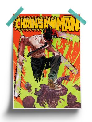 Chainsaw Man Official Anime Poster