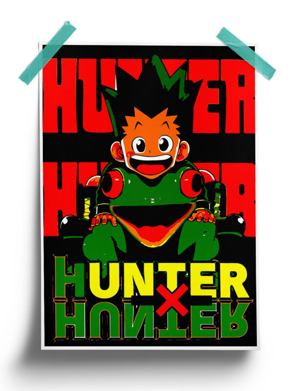 Hunter X Hunter | Minimal Awakened Gon Anime Poster