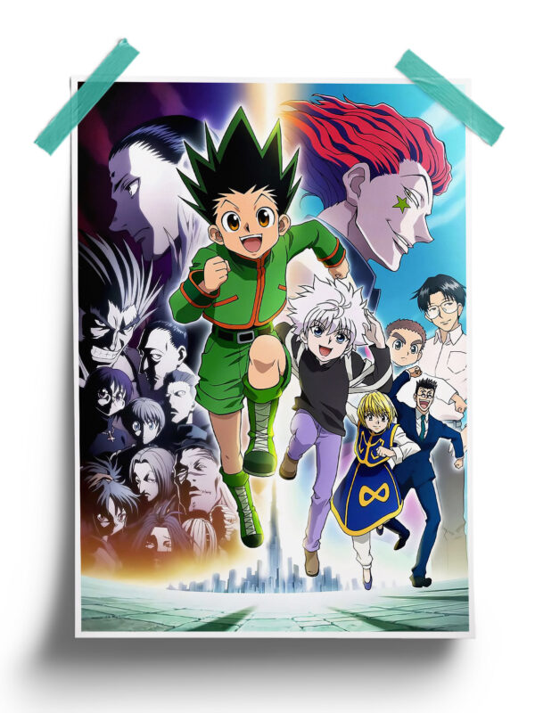 Hunter X Hunter | Minimal Awakened Gon Anime Poster