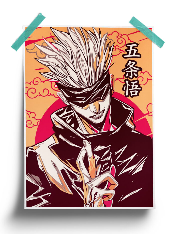 Jujutsu Kaisen | Gojo Satoru Anime Poster