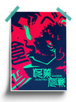Jujutsu Kaisen | Sukuna Pop Art Anime Poster