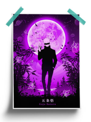 Jujutsu Kaisen | Gojo Jujutsu Kaisen Anime Poster