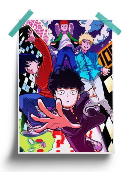 Mob Psycho 100 Anime Poster