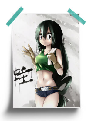 My Hero Academia | Tsuyu Asui Anime Poster