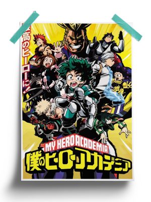 My Hero Academia | Boku No Hero Academia Anime Poster