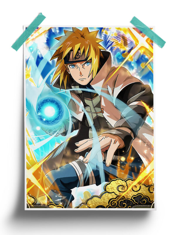 Naruto Shippuden | Action Minato Namikaze Anime Poster