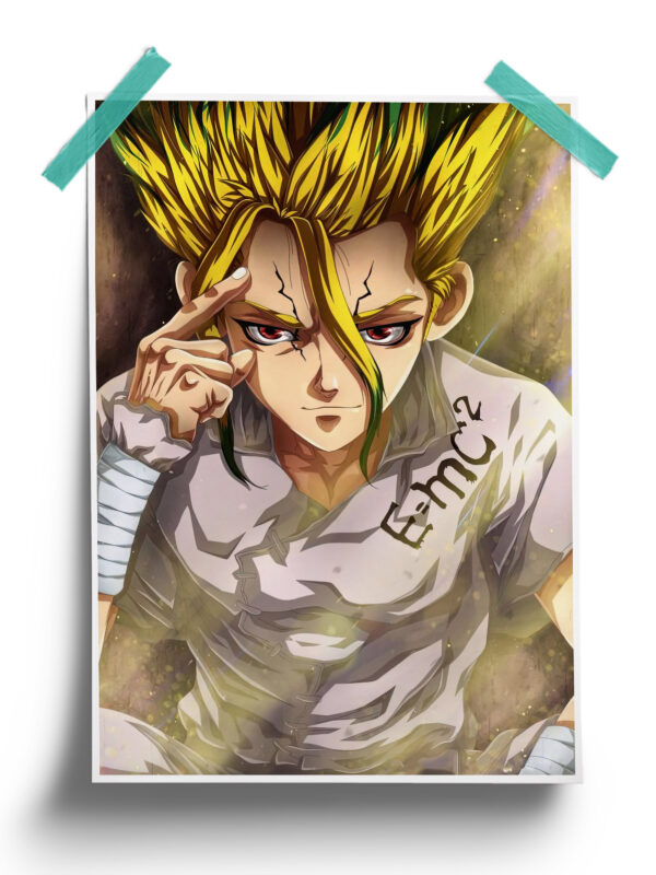 Dr Stone | Senku Ishigami Anime Poster