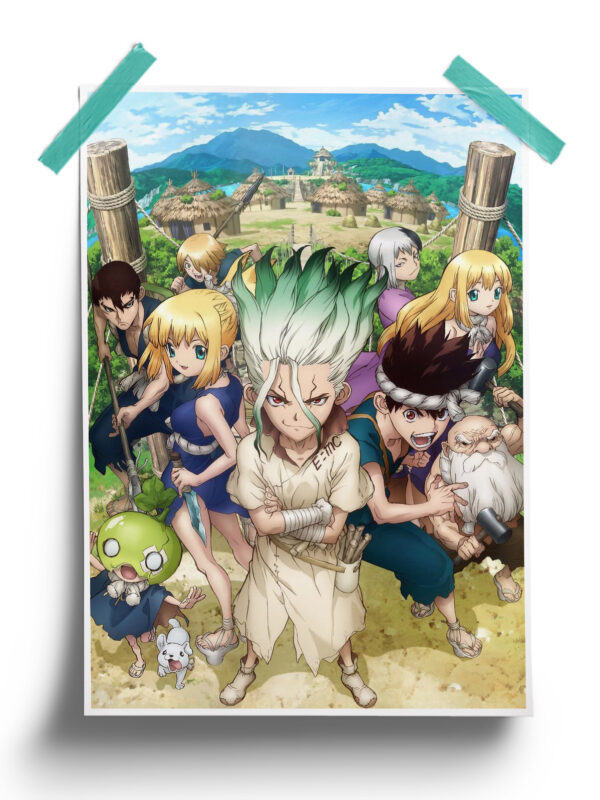 Dr Stone Official Anime Poster