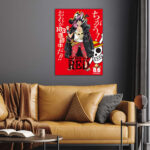 One Piece | Red Anime Poster