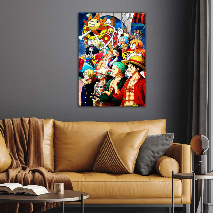 One Piece Family Anime Poster