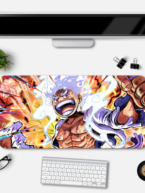 Luffy Gear 5 Mouse Pad | One Piece Desk Mat