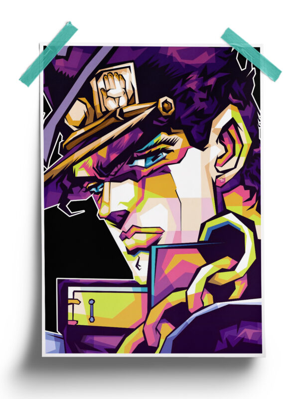 Jojo's Bizarre Adventure | Jotaro Anime Poster