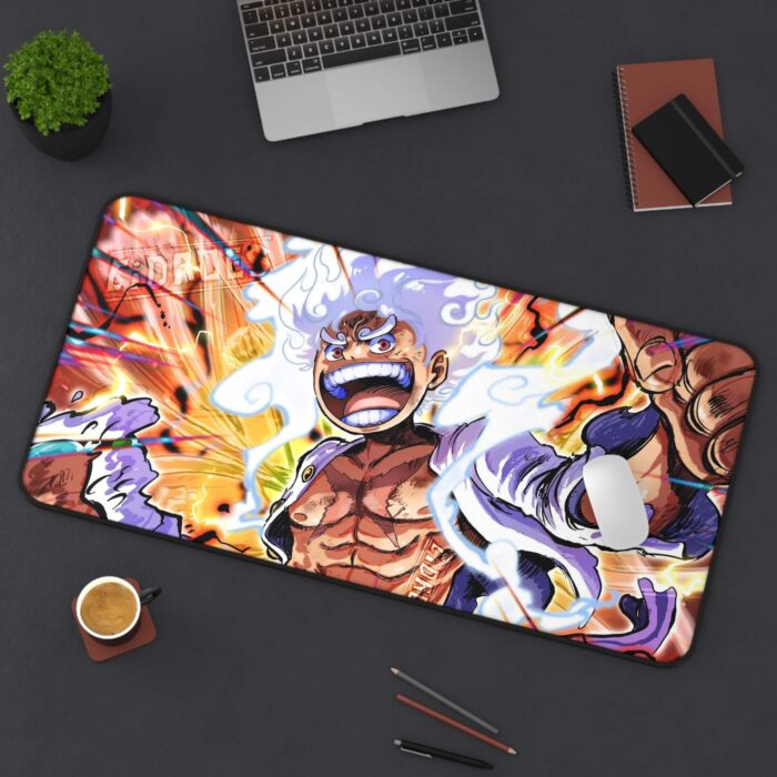 Luffy Gear 5 Mouse Pad | One Piece Desk Mat
