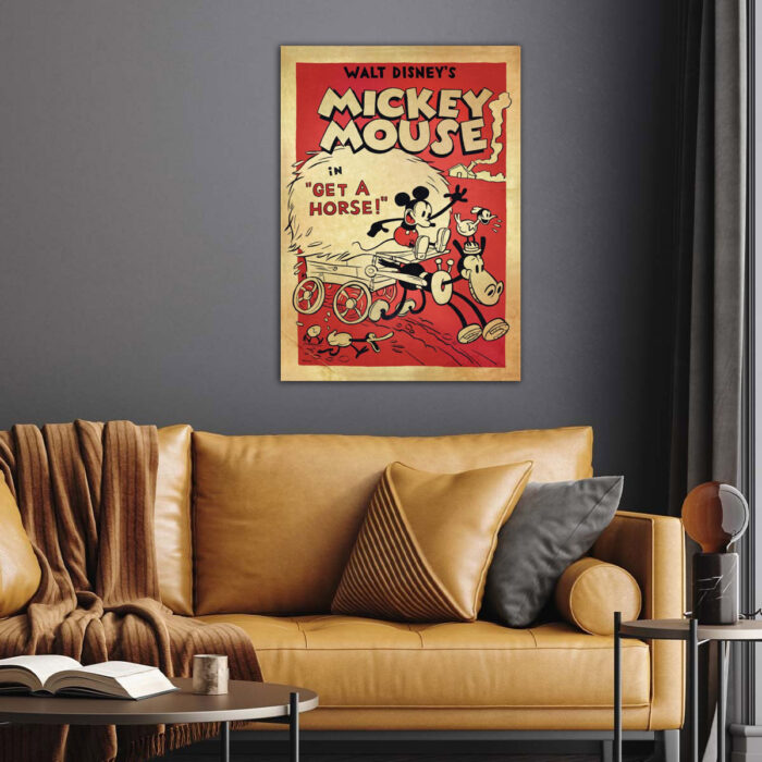 Get A Horse | Mickey Mouse Poster