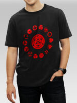 Sharingan Symbols - Naruto Shippuden T-shirt :  Ninja Tshirt